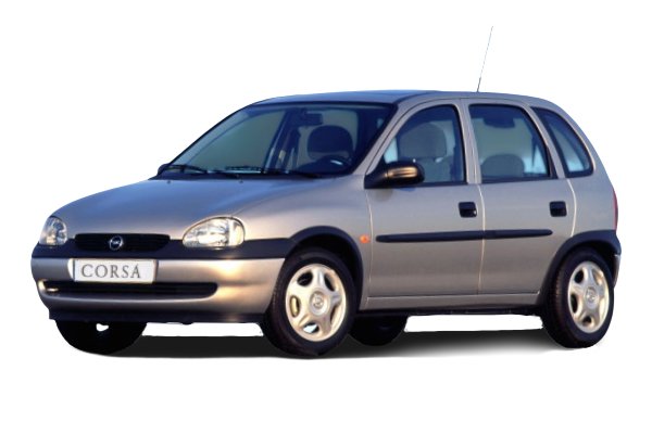 Opel Corsa 5 dv 2000-2006 montážne body